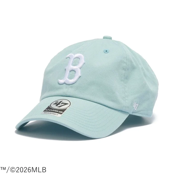 水色Bロゴキャップ