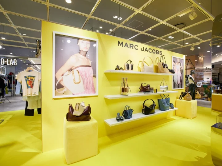 MARC JACOBSポップアップストアの様子