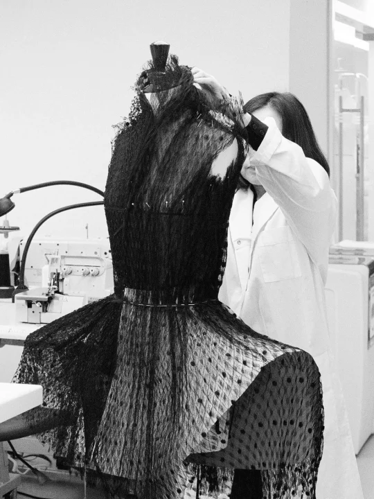 職人による調整