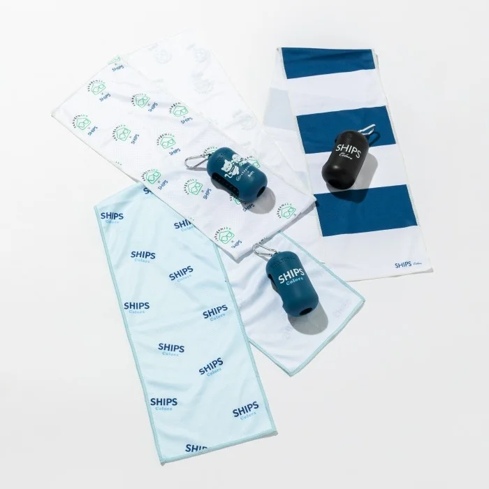 SHIPS Colorsのクールタオルとケース
