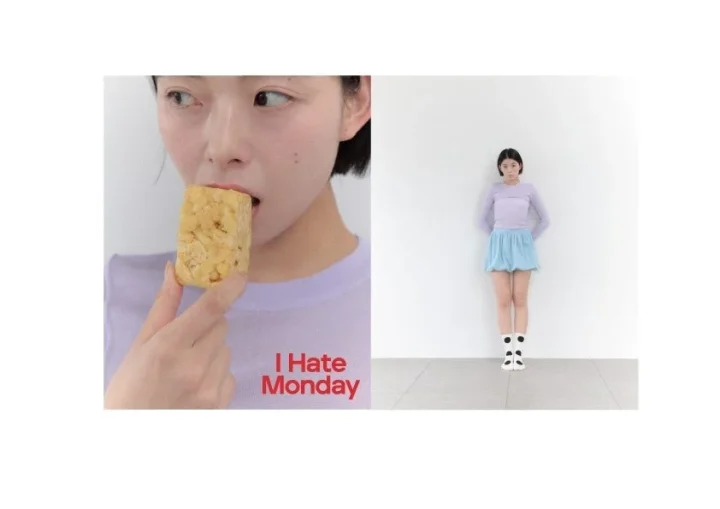 女性、ファッション、パステルカラー