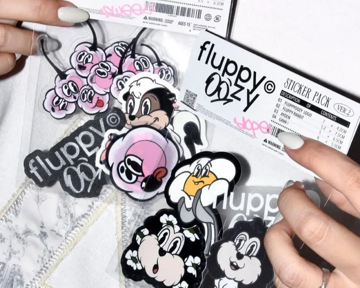 FLUPPYOOZYのステッカーパック