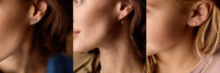 ピアス着用イメージ