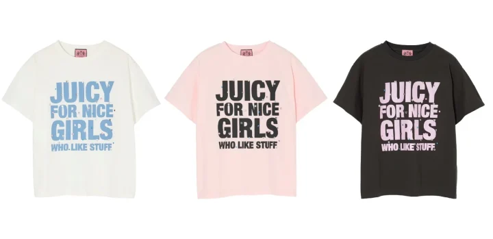 JC GIRLS SLOGAN TEE
