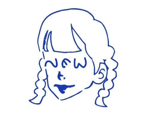 newちゃんイラスト