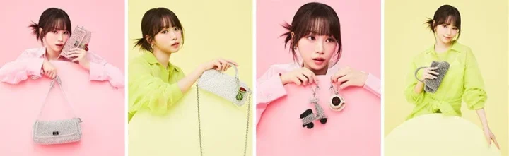 女性が複数のバッグを持っている