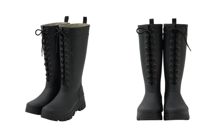 FLATFORM LACEUP RAINBOOTS_LONG