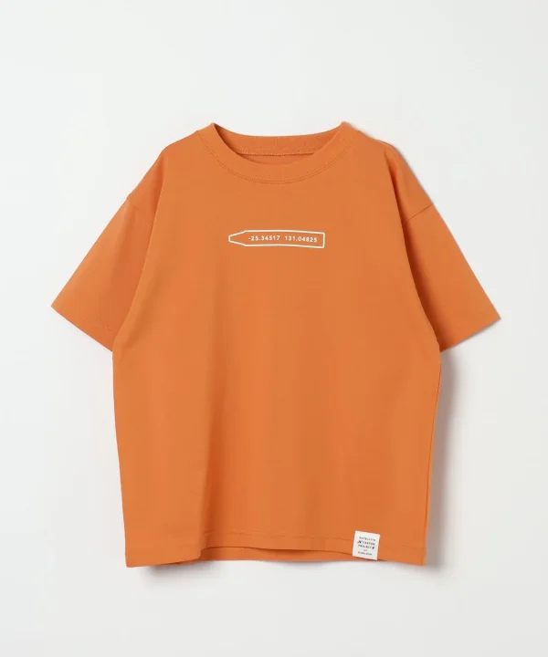 キッズ カラーTシャツ（オレンジ）