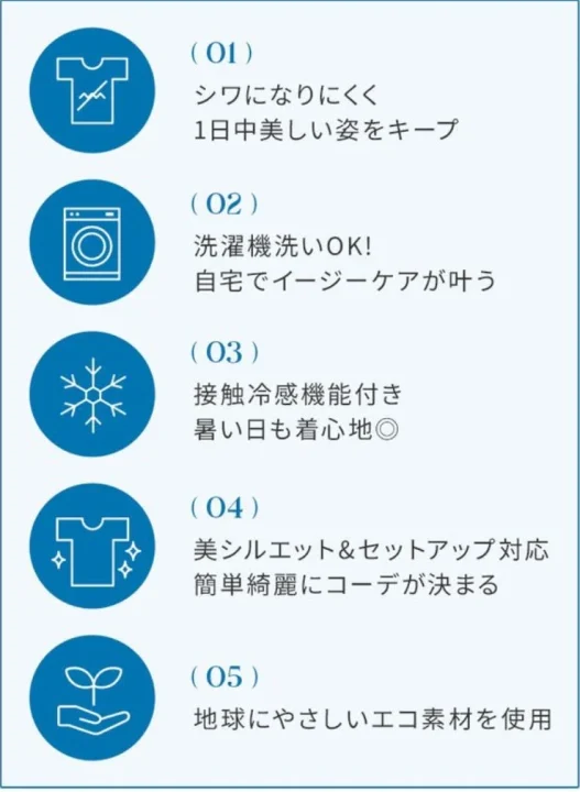 美easyシリーズの特長