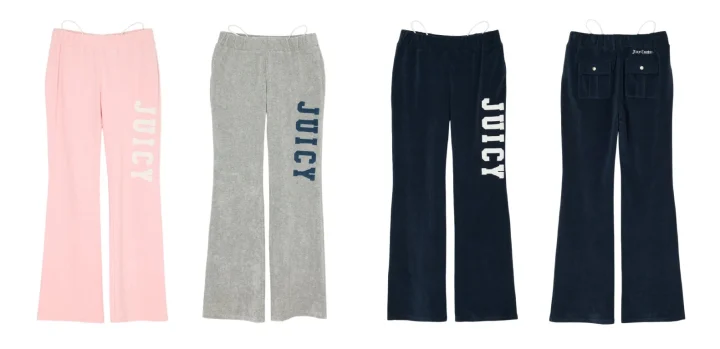 JC TERRY CLOTH FLARE PANTS