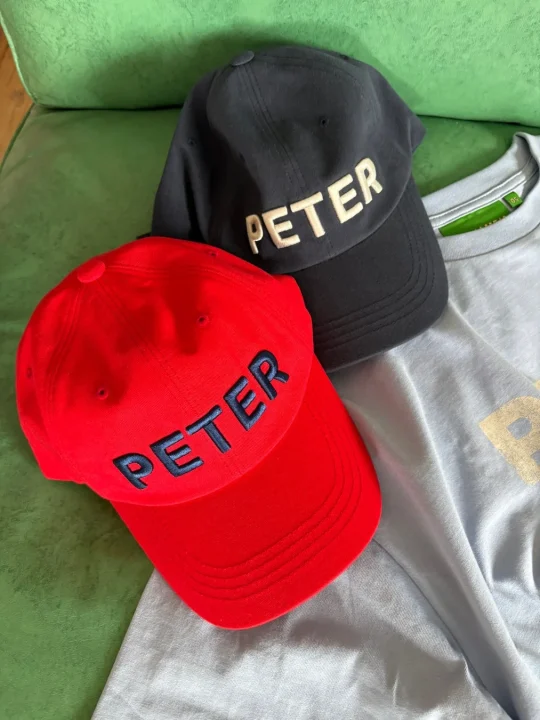 MY NAME IS PETER別注 PETER BALL CAP