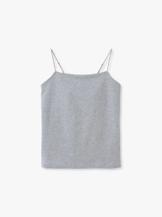 グレーのカップインキャミソール
