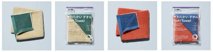 やわらかいフェイスタオル