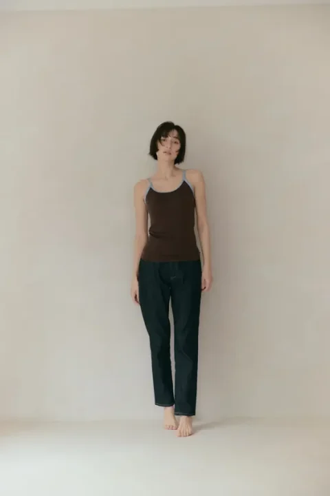 Cup In Bicolor Camisole 着用イメージ2