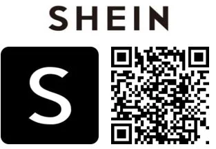SHEINアプリのQRコード