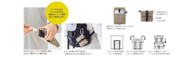 トラッシュポーチ詳細
