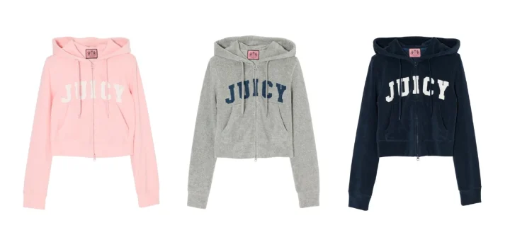 JC TERRY CLOTH ZIP HOODIE