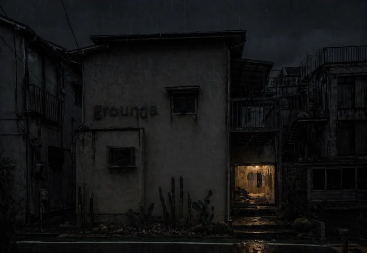 grounds STORE 001の夜景