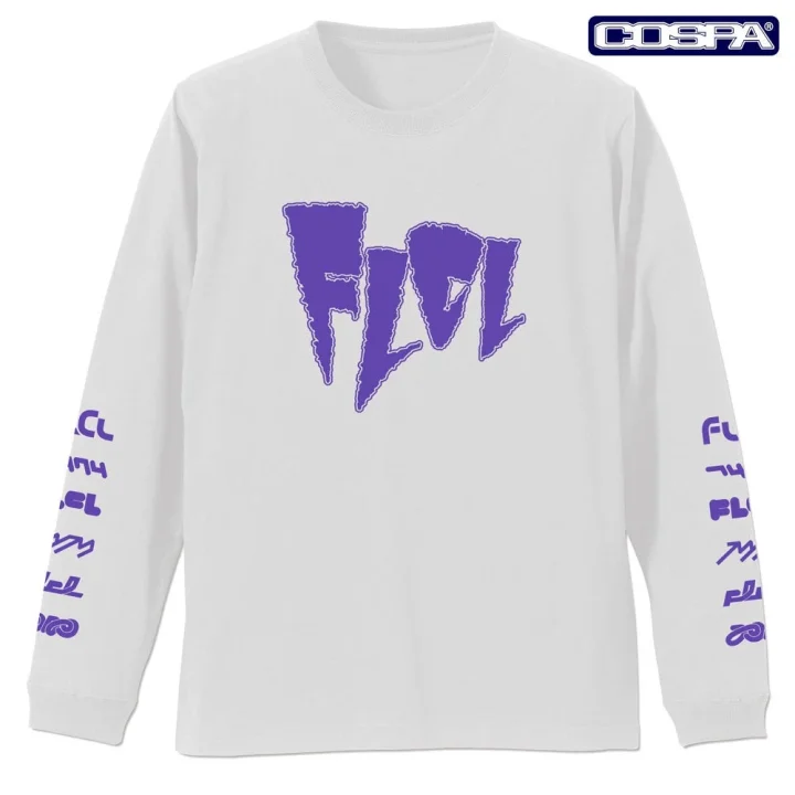 フリクリ 袖リブロングスリーブTシャツ Ver2.0 WHITE