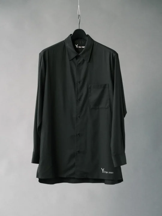 LOGO PRINT FRONT HEM SHIRT