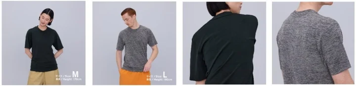 機能Tシャツ着用イメージ
