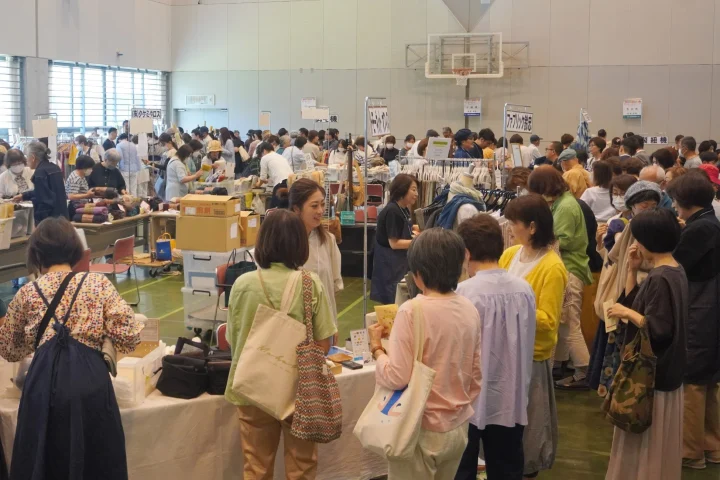 販売ブースの様子