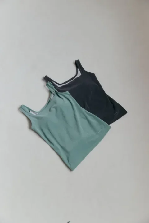 Cup In Pile Tank Top