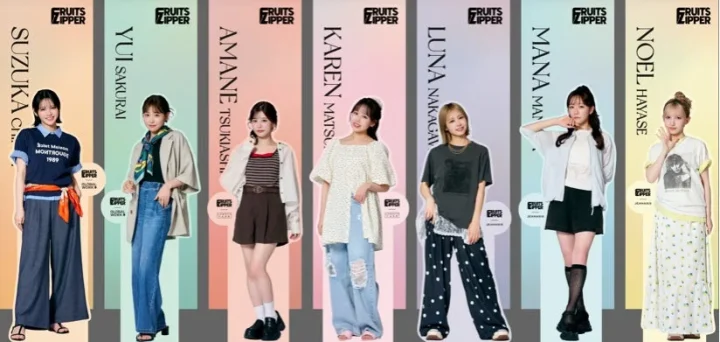 FRUITS ZIPPER特設コーナー