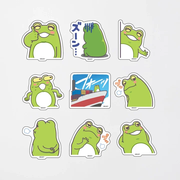 Zerost Frog Stickers Vol.1
