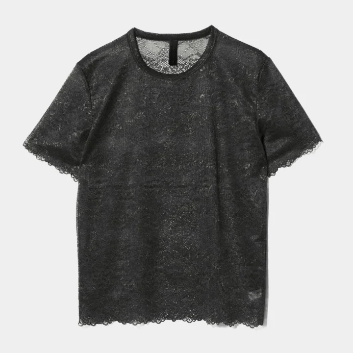 レースTシャツ ダークネイビー