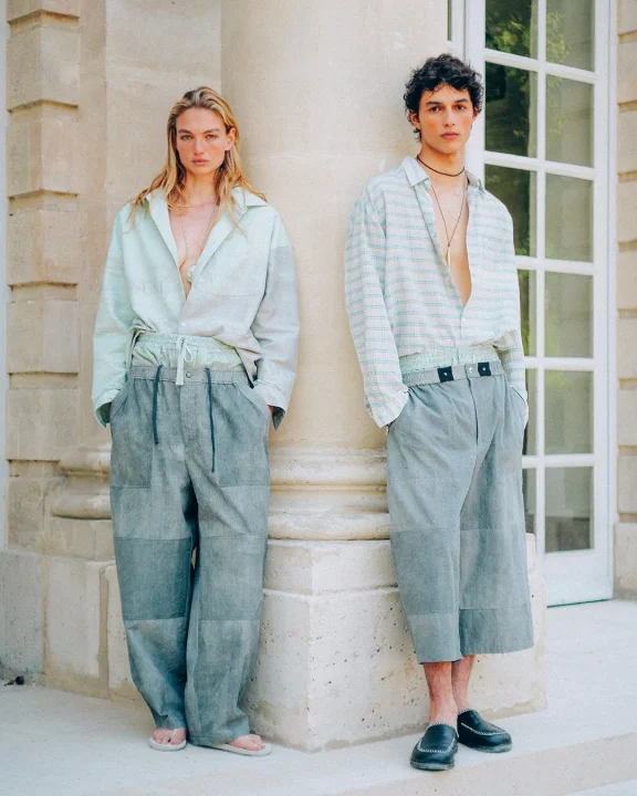 Maison Kitsuné 2027年春夏コレクションのルック