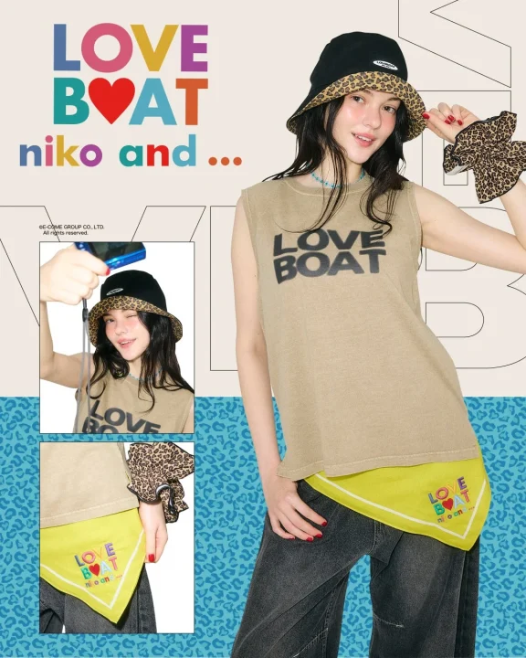 LOVEBOAT × niko and ... コラボレーションアイテム