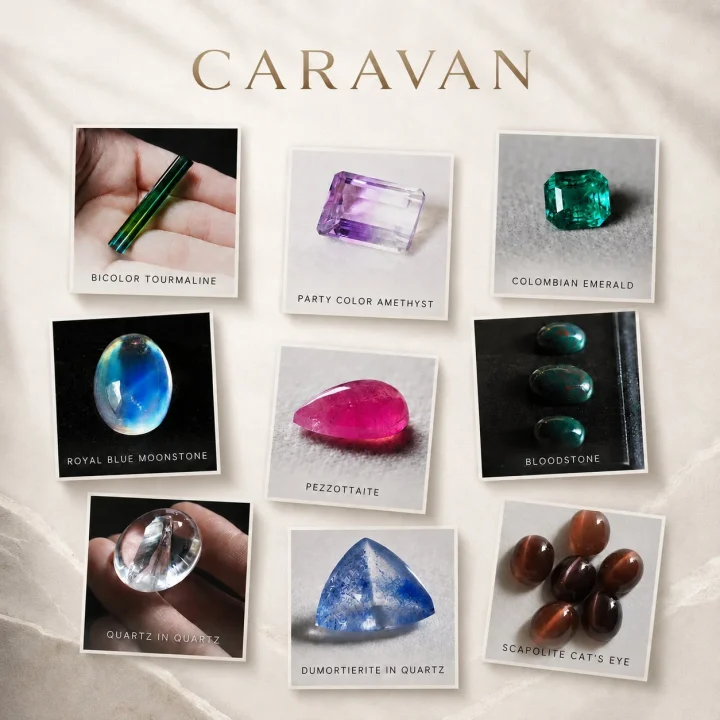 CARAVANで紹介されるルースのコレクション