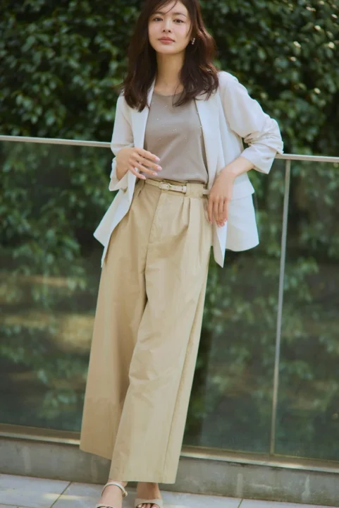 LOOK 5 接触冷感ジャケットとカットソー 別カット