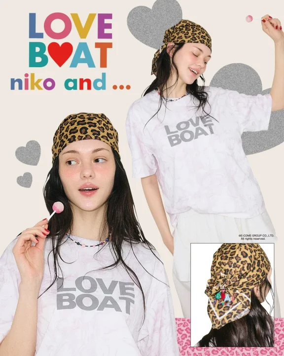 LOVEBOAT × niko and ... コラボレーションアイテム
