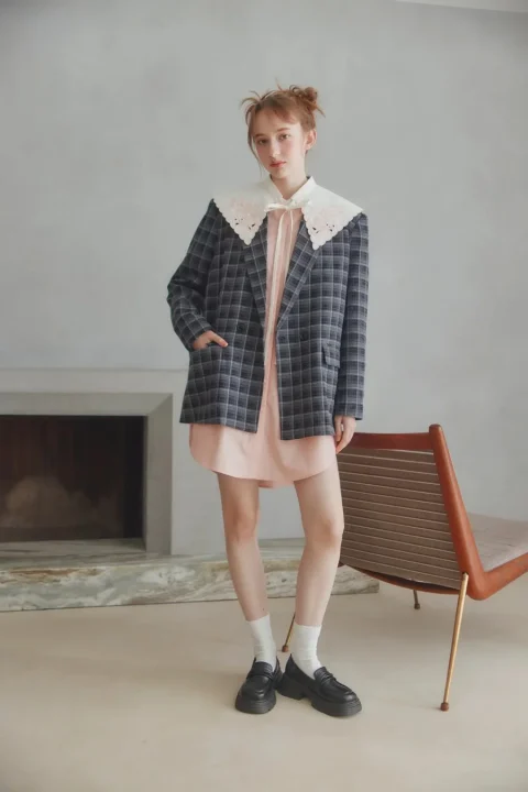 Removable Collar Dress