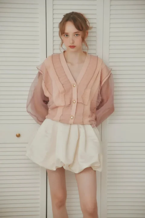 Veil Frill Cardigan