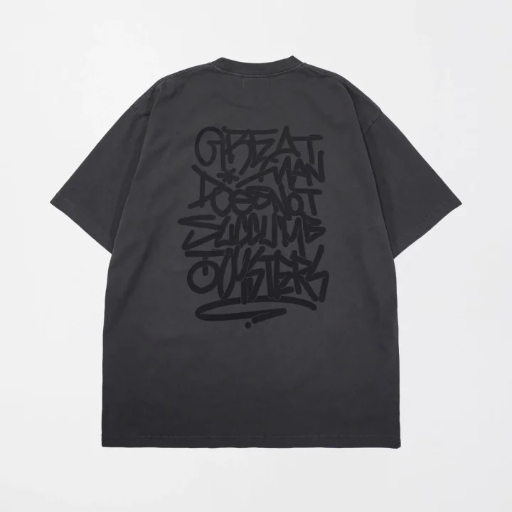 Oyster Resistance Tee Black 背面