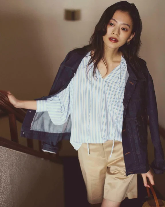 Tie-Neck Pullover Blouse