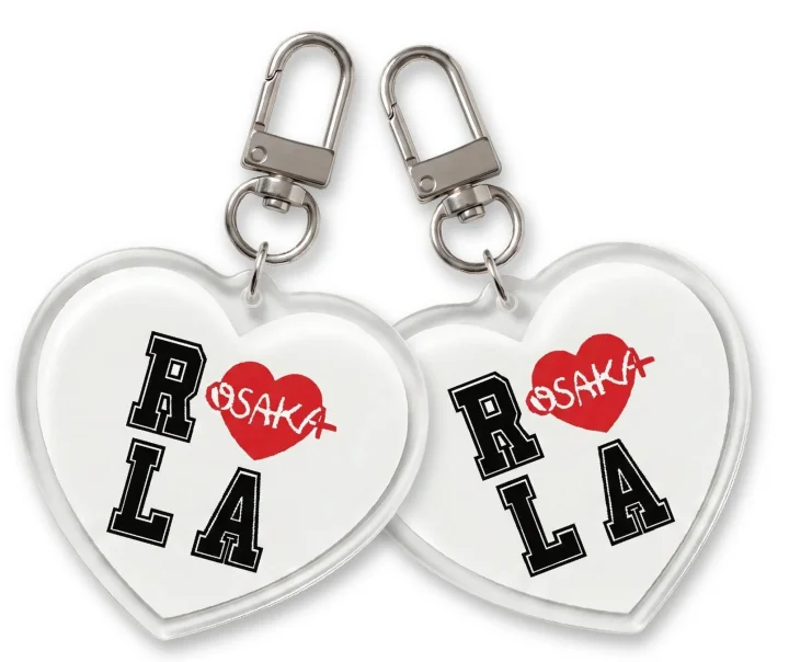 R♥LAアクリルキーリング 大阪限定デザイン