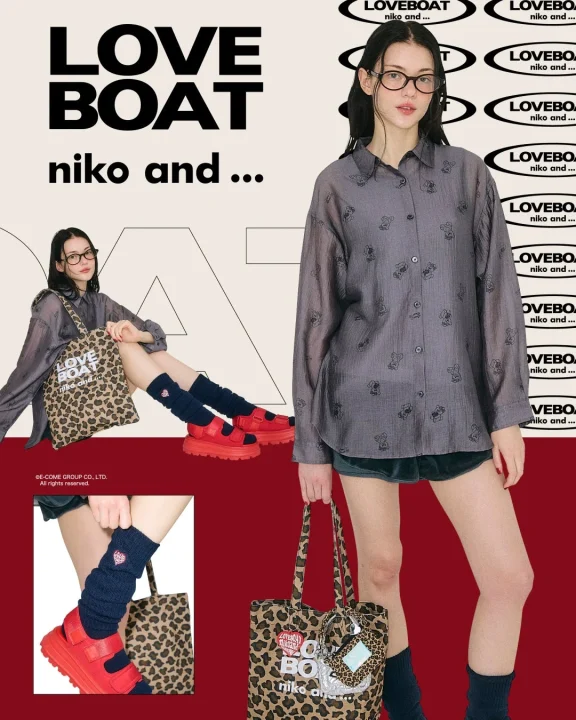 LOVEBOAT × niko and ... コラボレーションアイテム