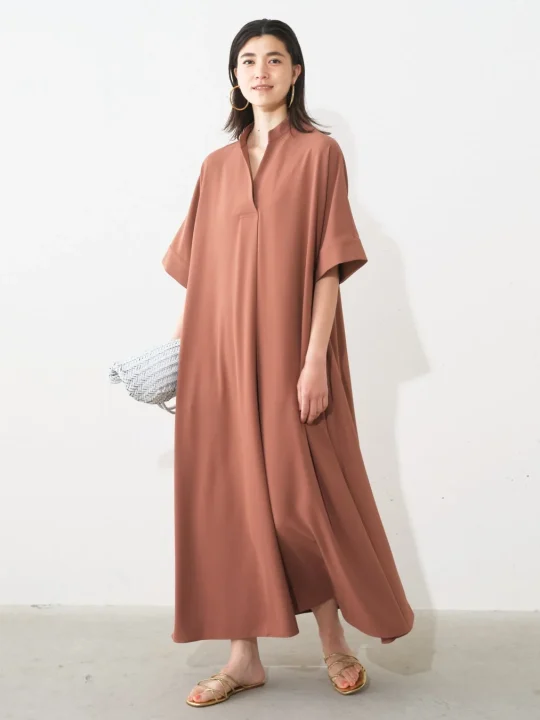 SARARI Air・キーネックドレス