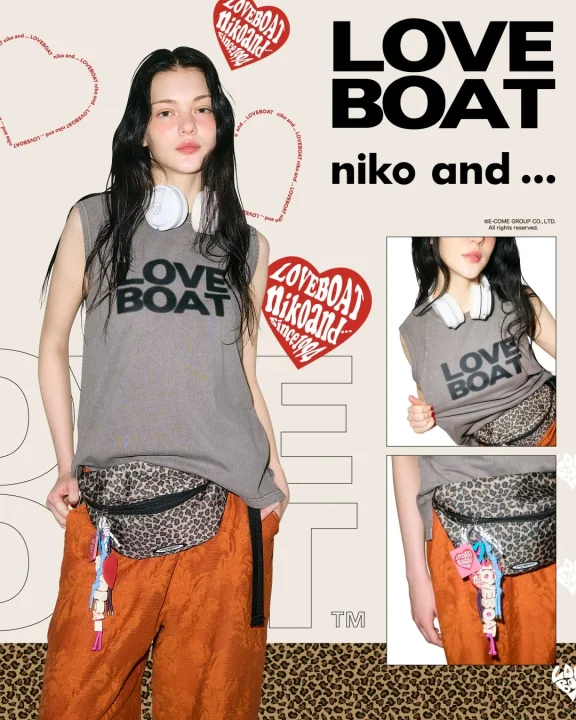LOVEBOAT × niko and ... コラボレーションアイテム
