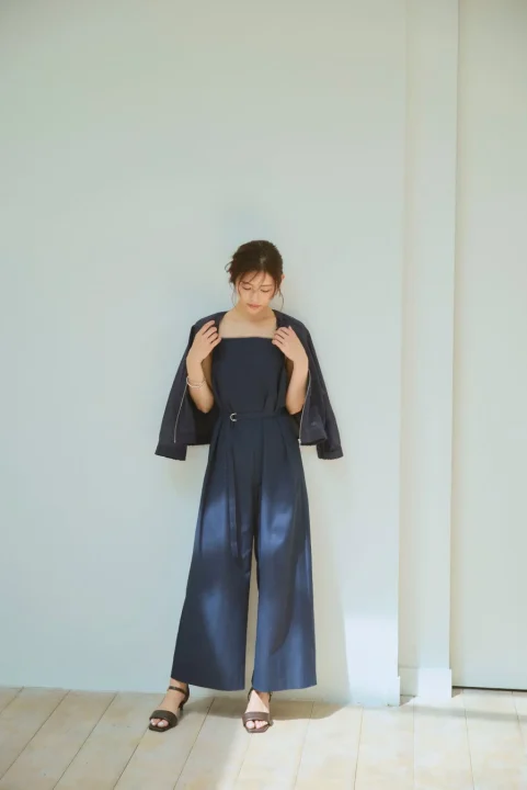 LOOK 4 ワイドシルエットオールインワン