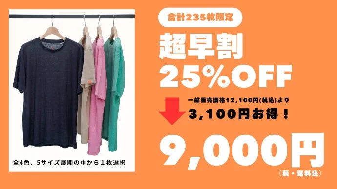 超早割の告知
