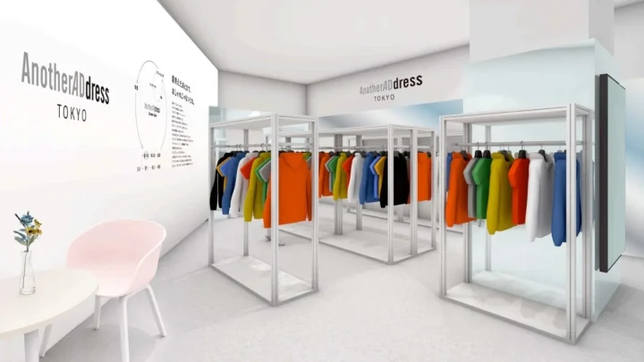 AnotherADdress TOKYO 店内ディスプレイ