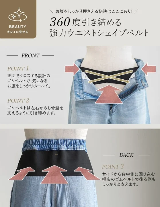 ウエストシェイプベルト