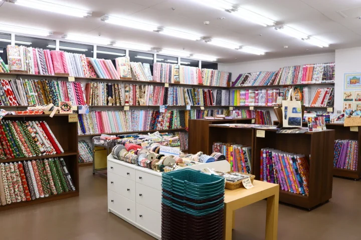 豊富な生地