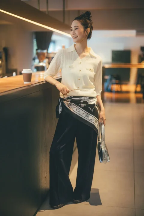 カジュアル派着回し for CAFE