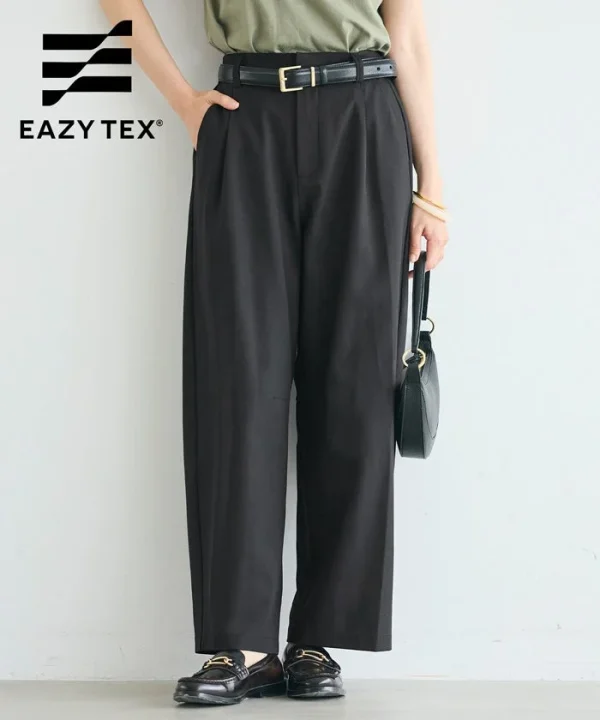 とろみバレルレッグスラックス